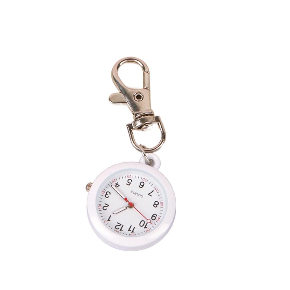 Luminous LED Electronic Hanging Watch Waterproof Keychain Watch Portable Pocket Watch  School
