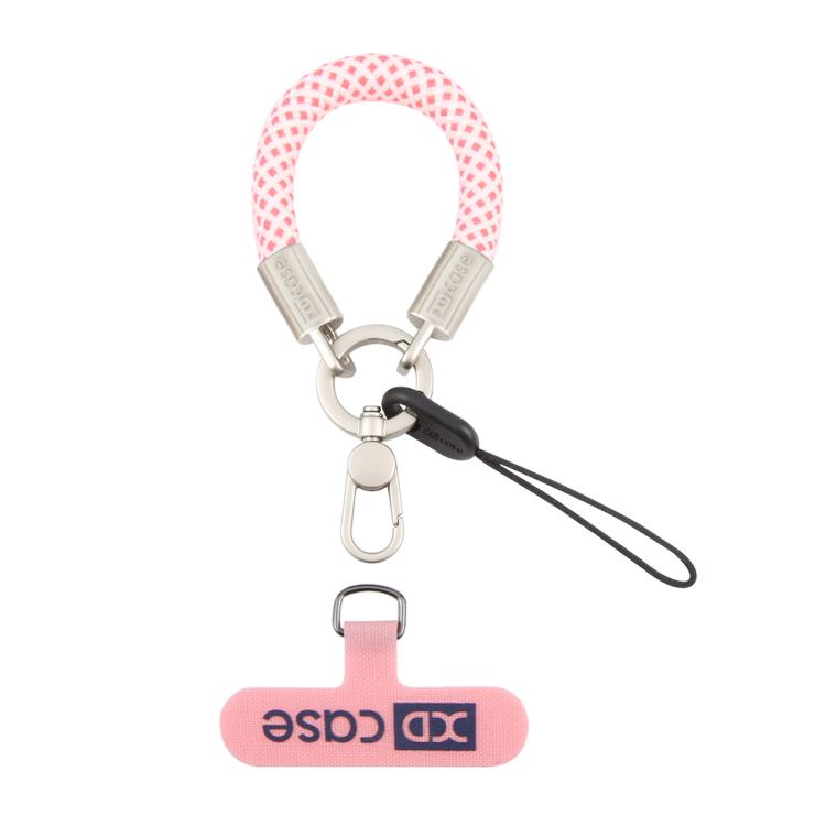 XDcase Anti-Lost Phone Wrist Lanyard with Metal Buckle & Gasket, Length: 10.6cm розовый