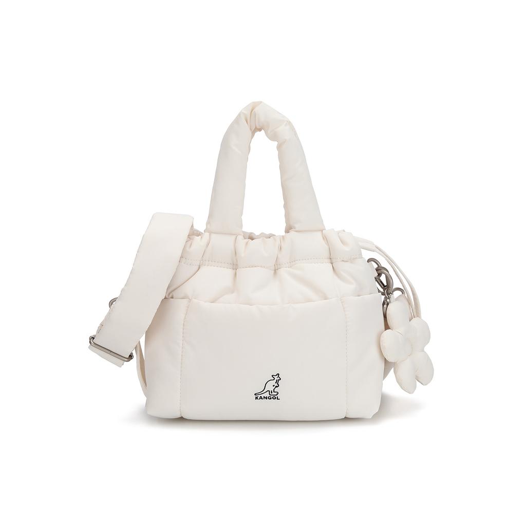 Kangol Puffer Small Tote Bag 4002 Ivory