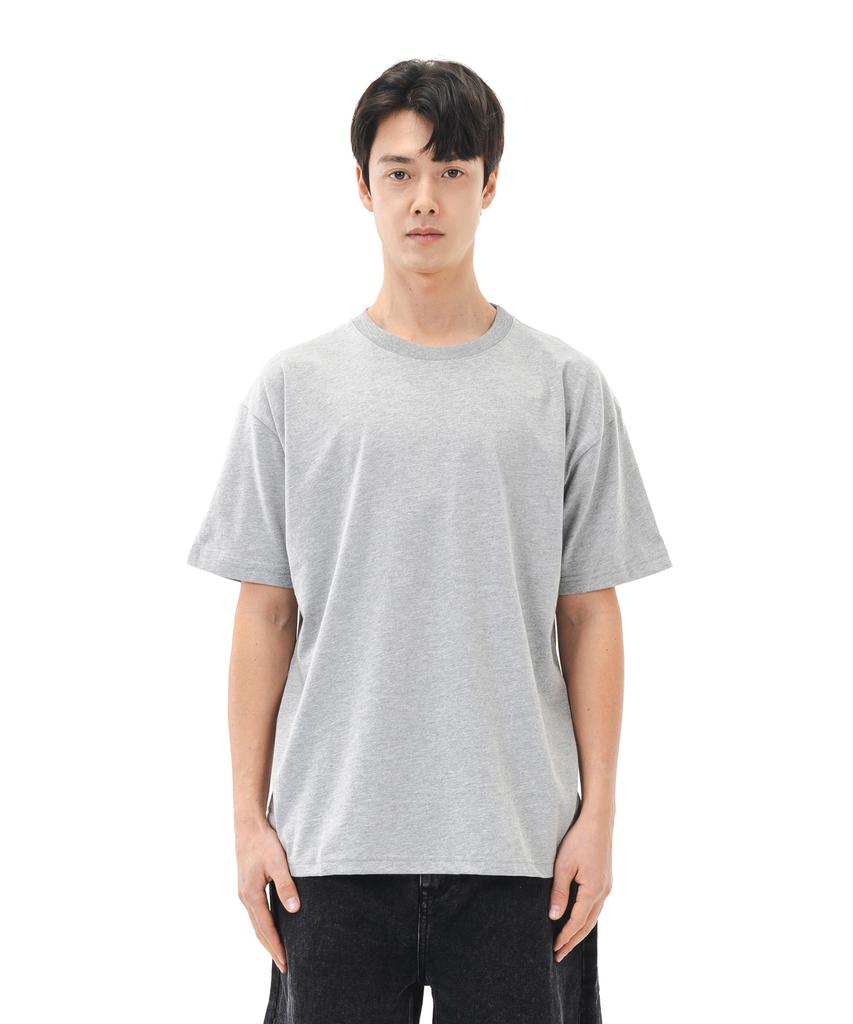 Leukeoseuteom The Essential 18S Plain Short Sleeve T-Shirt (Melange)