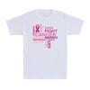 Fight Breast Cancer Awareness PINK Ribbon Survivor Support T-shirt