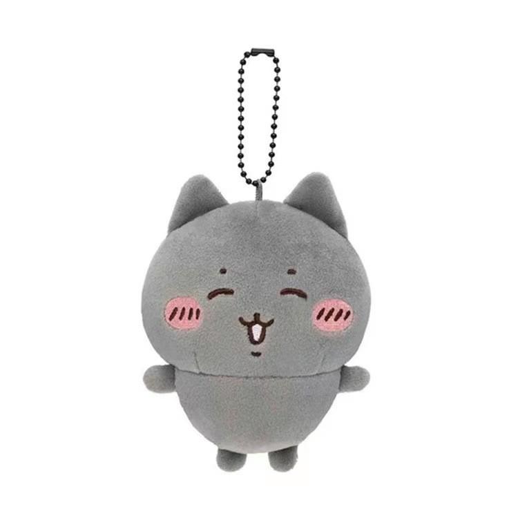 Adorable Plush Toy Charm Japanese Style Jiyi Kawaii Bear And Cat Friends Series Soft Bag Pendant