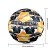 Ronaldo's Cr7 Football Legend Size 5 Soccer Ball Machine Sewn Indoor/Outdoor Training and Matches Perfect Commemorative Gift for Soccer Lovers