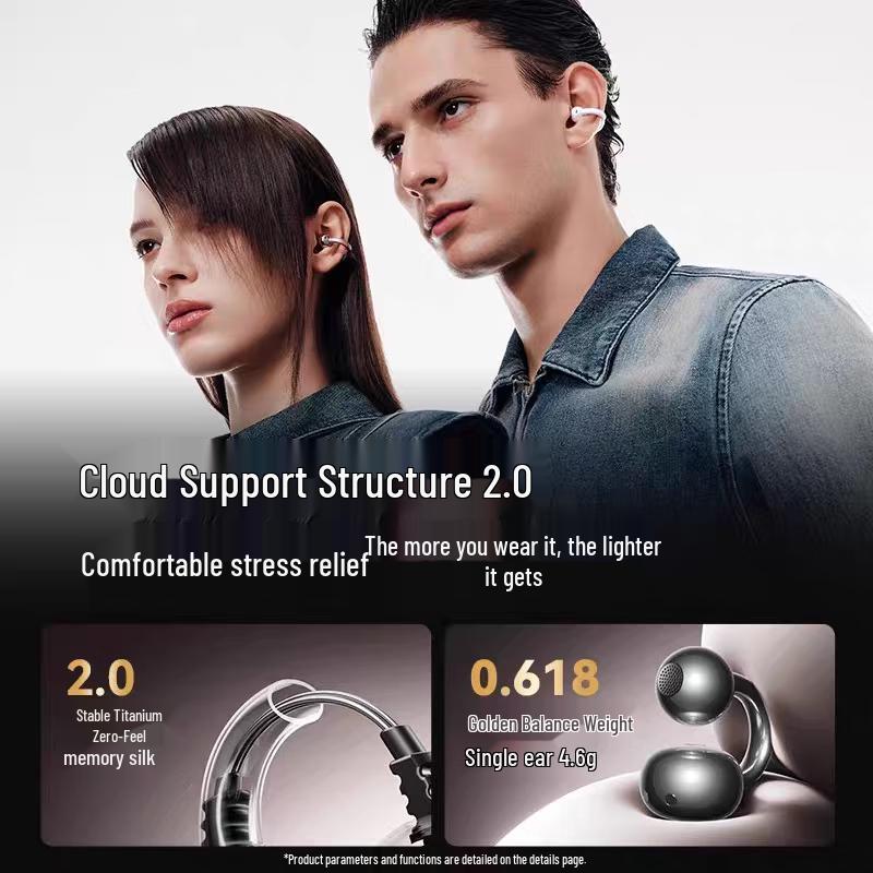 SANAG S7S Ultra Open-Ear Clip Bluetooth Headset