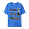 Christmas Deer Dachshund Xmas Tshirt Fitness Top Tshirts Cotton Tops Shirts for Unisex Xs Graphic T Shirts