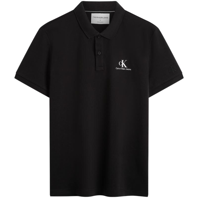 Calvin Klein Polo Shirts Men's Polo Collar Moderate Straight Fit J319635