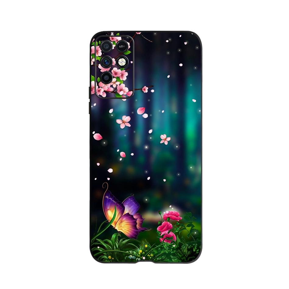 Phone Case For Infinix Note 10 Case 6.95" Soft Silicone TPU Back Cover For Infinix Note10 X693 Coque Cute Animal Fundas Bumper