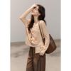 Mixiu Women's Asymmetrical Button Lyocell Blend T-Shirt