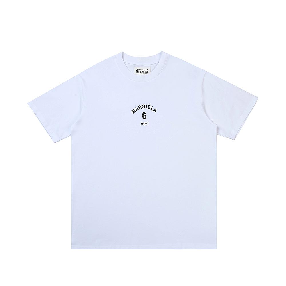 Maison Margiela Digital Print Cotton T-shirt M398 White