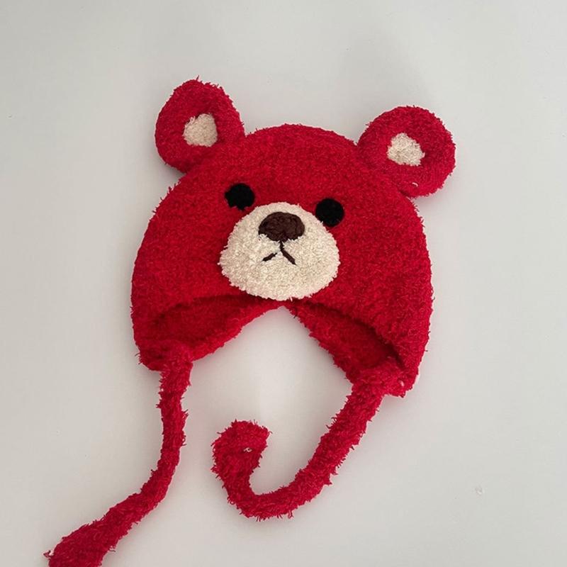 2023 NEU Mütze Babymütze Niedliche Bärenhaube Mode Winter Warme Mütze für Baby Kinder Neugeborenen Junge Mädchen 5-36 Monate