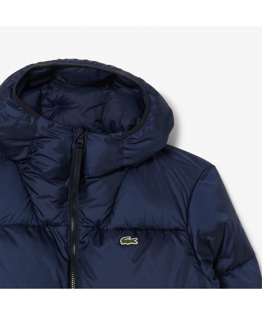 Lacoste Men'S Hooded Duck Down Puffer Bh7841-55N 166