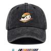 Pc Sushi Print Trucker Hat  QuickDry Breathable SushiThemed Cap with Sushi Roll Unisex Adjustable Buckle Closure for Outdoo