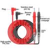 Test Leads Needle Pin Replacement Digital Multimeter Probe Wire Pen Cable Set 1000V 10A Electric Test Leads Tester Probe