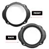 2pcs 6.5in Speaker Adapter Universal Front Door Speaker Adapter Mounting Bracket Adapter Plates for Ford Focus Car Accessories