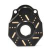 2pcs Heavy Duty Brass Outer Portal Drive Housing Cover Counterweight Block for TRX-4 TRX-6 1/10 RC Crawler Car