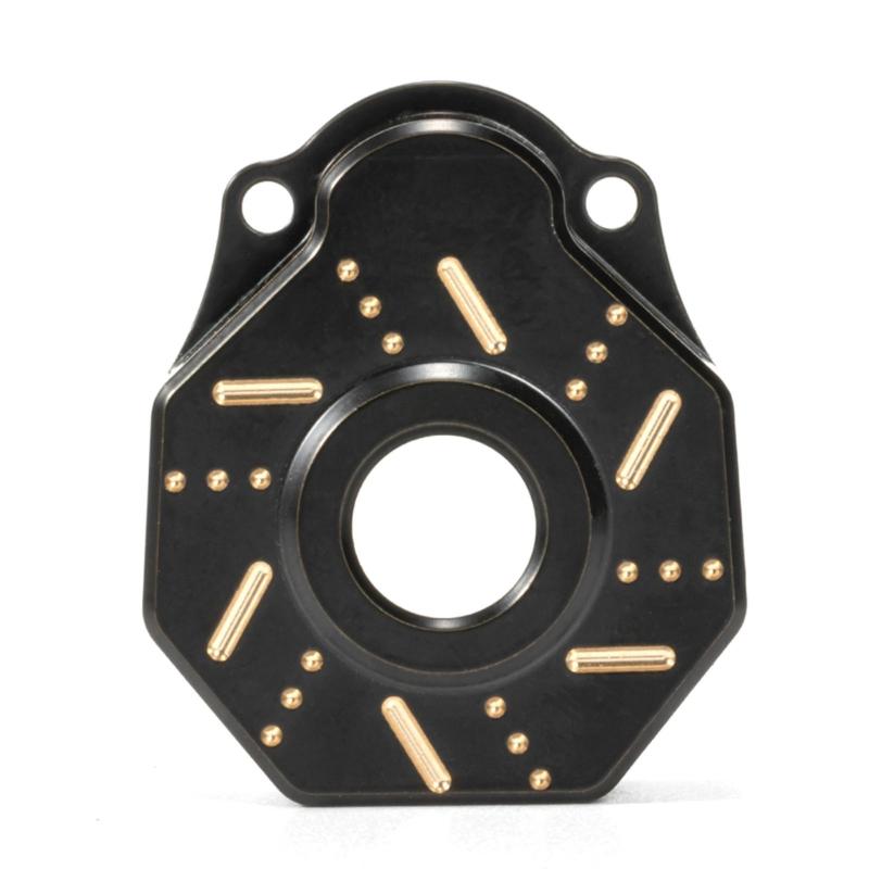 2pcs Heavy Duty Brass Outer Portal Drive Housing Cover Counterweight Block for TRX-4 TRX-6 1/10 RC Crawler Car