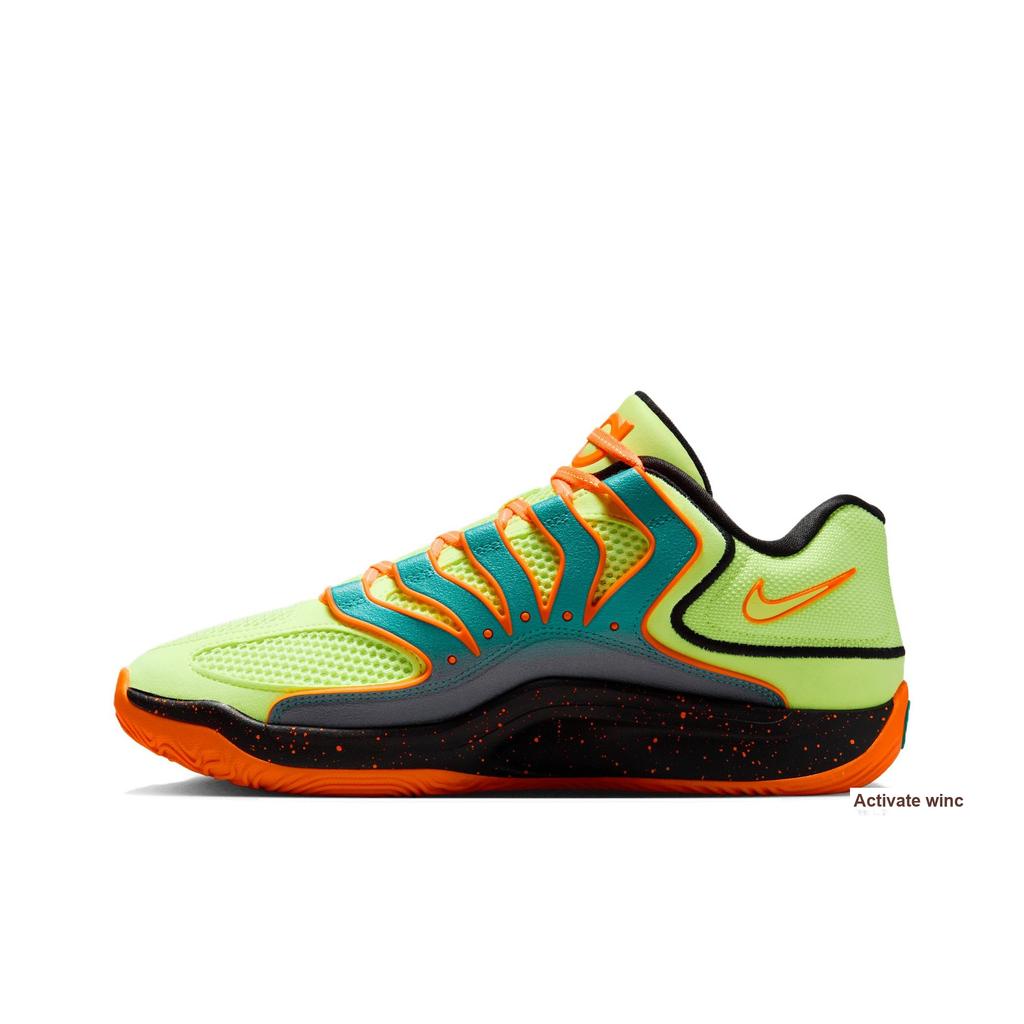 Nike KD 18 EP Giada Trasparente Verde Acido Uomo Sneakers Verde Nero HV1994-301
