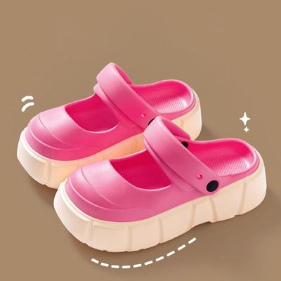 Letnie Nowe Buty Jaskiniowe dla Kobiet Moda EVA Antypoślizgowe Plażowe Do Noszenia na Zewnątrz Wewnątrz Płaskie Chodaki Sandały Damskie Buty Ogrodowe