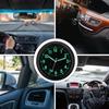 Mini Clock For Car Dashboard Glowing Small Analog Clock Quartz Automotive Replacement Clocks Stick On Clock For Car Dashboard