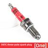 1/2 PZ 10/12 mm Diametro Filetto Candela Racing D8TC A7TC Candela Moto ad Alte Prestazioni a 3 Elettrodi per Honda Yamaha