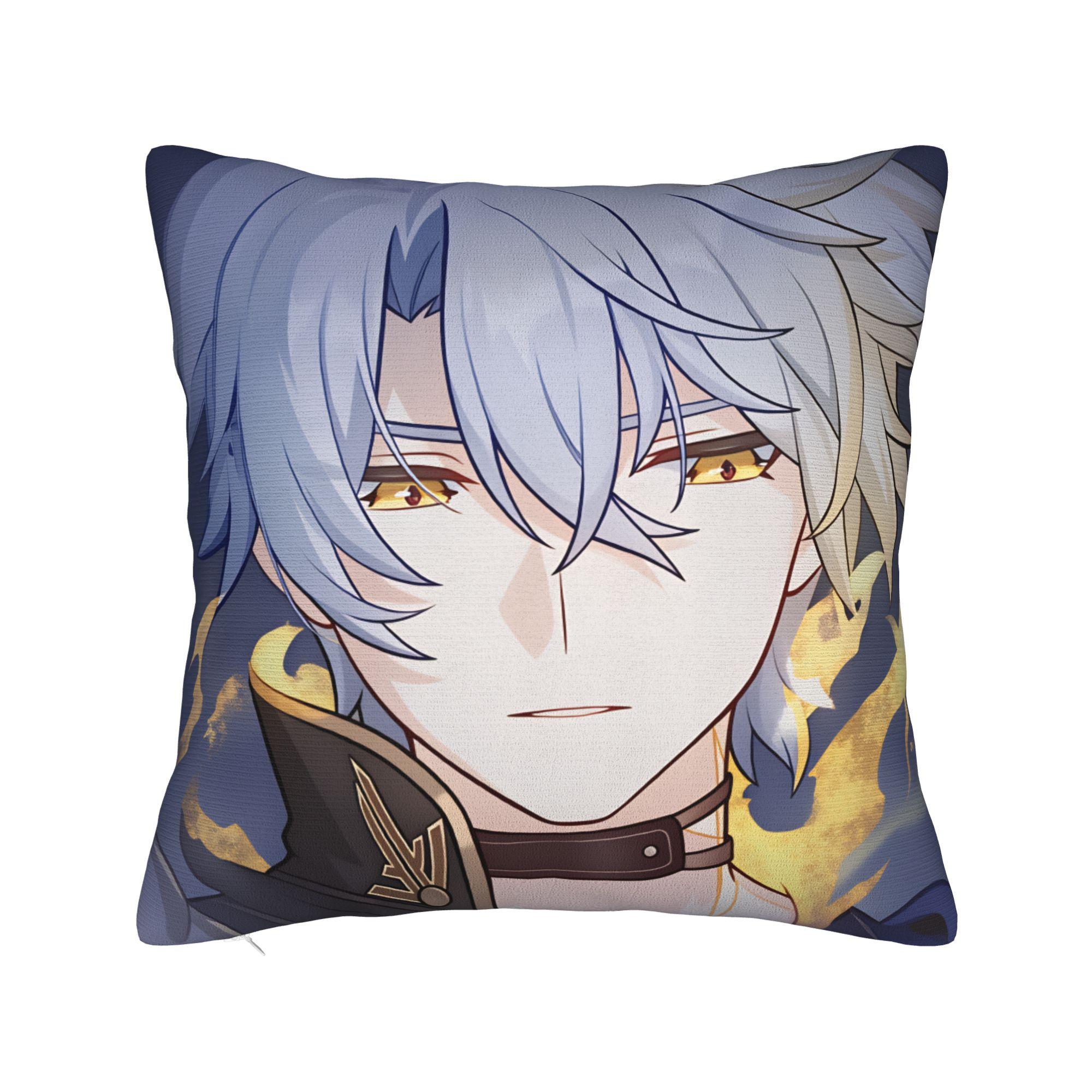 

Pillow Cover Honkai Star Rail Morden Pillow Case For Sofa Car Home Decor Pillowcases 12x12Inch
