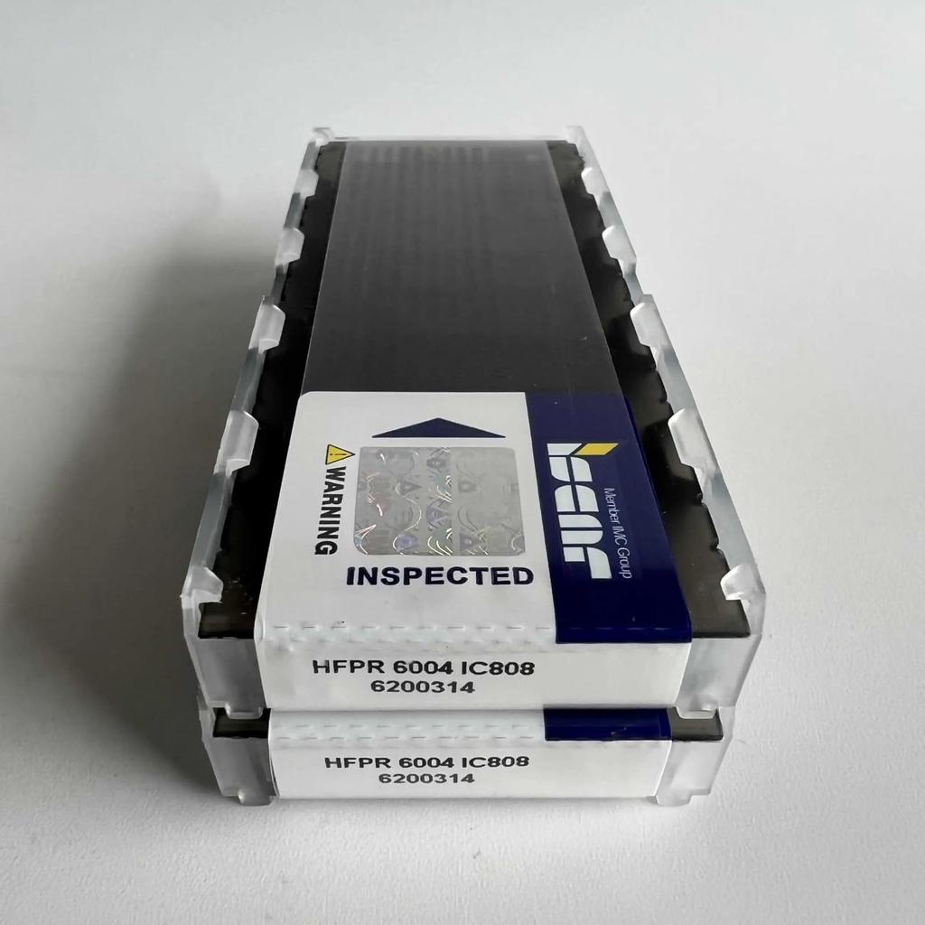 ISCAR / HFPR6004 IC808 /Industrial indexable Carbide Inserts 10 PCS