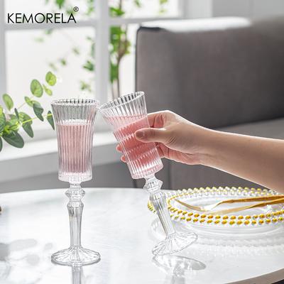 Creativity Transparent Cocktail Goblet Wine Champagne Decorative Party Bar Water Juice Wine Glass Goblet 150ML Coffee Milk Cup