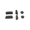 For Toyota Tundra 2014- ABS Carbon Fiber Power Seat Control Button Cover 6pc