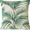 Plant and Flower Pillowcase American Pastoral Linen Pillowcase Cushion Cover Home Sofa Car