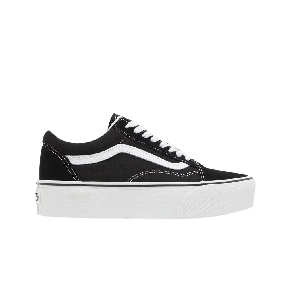 Vans Old Skool Stackform Canvas Black True White