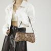 Yogodlns Vintage PU Fashion Shoulder Bag Zipper Closure Snake Skin Print Underarm Bag Women's Trendy Handbag Designer Bag