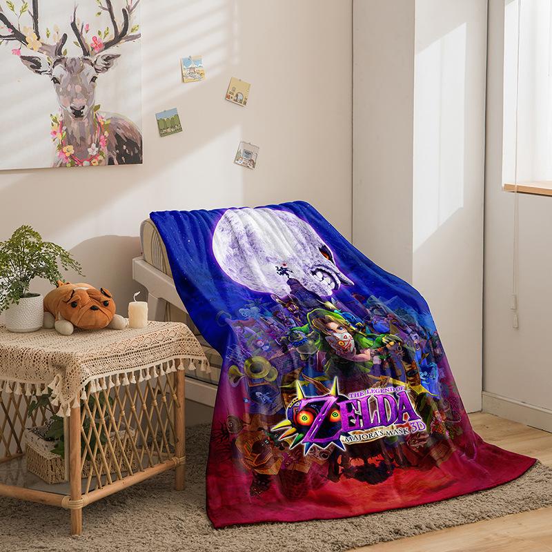Cartoon Double-Sided Flannel 3D Digital Printing Blanket Blanket