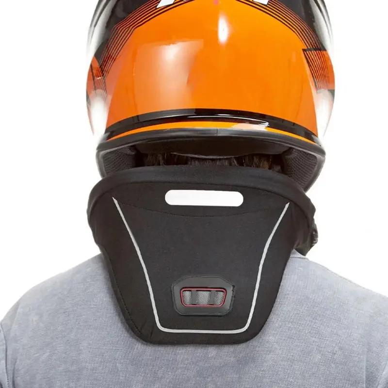 1 pezzo Antiurto Pratico Supporto per Collo da Moto Tutore Protettivo per il Collo con Cerniera Equipaggiamento di Protezione per il Collo per la Guida in Moto