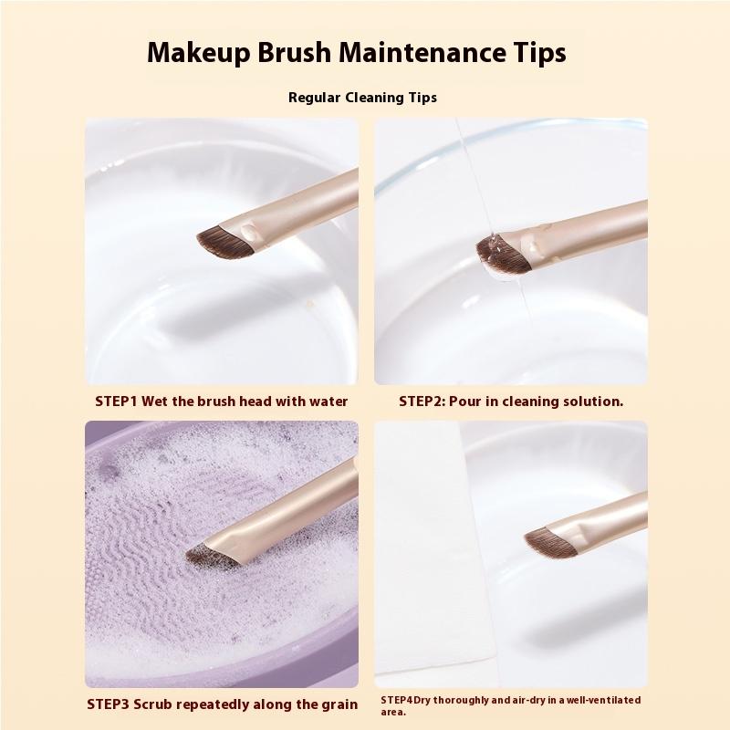 GECOMO Professional Makeup Brush Set Full Collection For Eyeshadow Eyeliner Blush Contour Highlight And Nose Shading