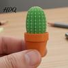 3D Printed Plant Figurine Cactus Fidget Clicker Toy Simulated Succulents Desk Tactile Feedback Stress Reliever Ornament Mini Portable Sensory