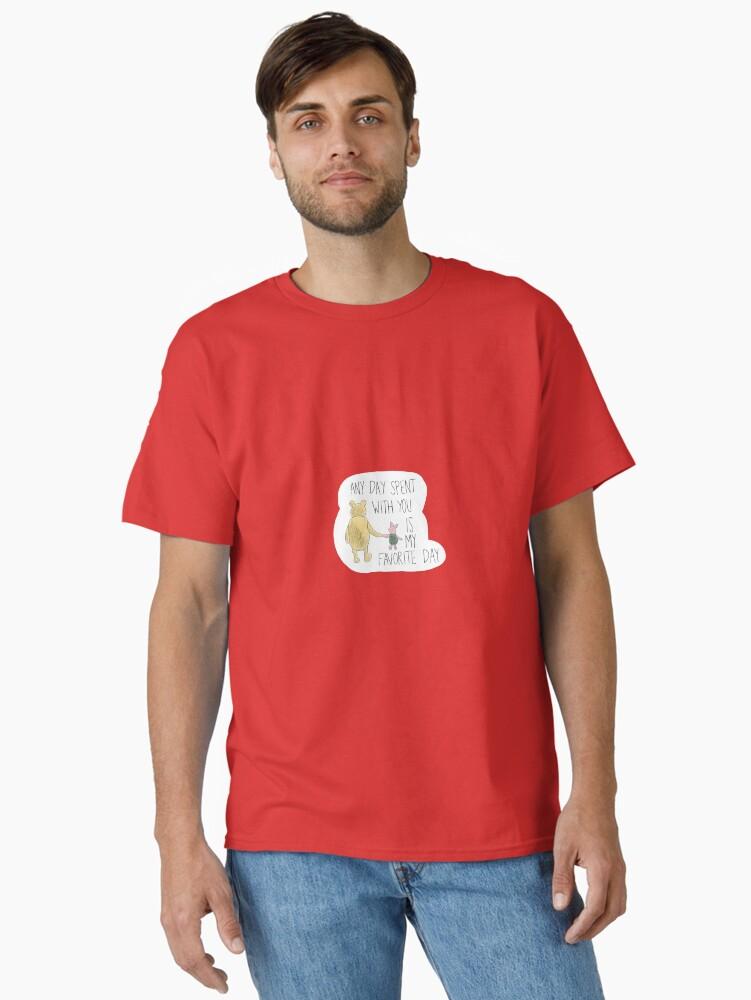 Winnie the Pooh A day with you -Pooh Classic T-Shirt