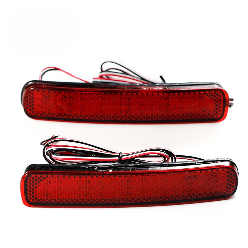 13 Car Accessories rear lamp for Toyota Highlander 2009-2011 Brake Lights bumper lamp Turn Signal warning light led auto