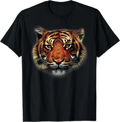 Tiger Face Animal Print Leopard Head Gift Unisex T-Shirt Unisex T-Shirt