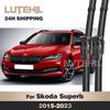 Wiper Front Wiper Blades For Skoda Superb B8 2015- 2016 2017 2018    Windshield Windscreen Front Window 26"18"