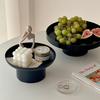 Modern Storage Trays Decorative Table Tray Jewelry Desktop Storage Organizer Kitchen Fruit Bowls Round Home Decor Accessories