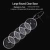 100 Clear Plastic Figurine Stabilizer Inserts for Cake Decorations