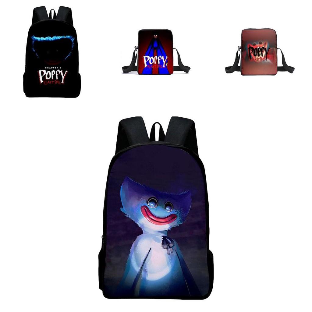 Poppy Playtime Huggy Wuggy Kissy Missy Backpack For Kids Stylish And Functional!