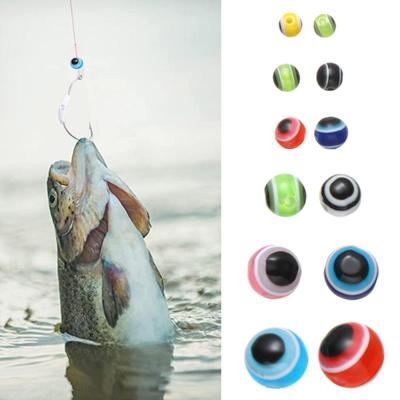 Mixed Color Fly Tying Material Fish Eye Fishing Beads Nice-Designed 4mm/5mm/6mm/8mm/10mm/12mm