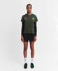Minasu Vintage Stripe Short Sleeve T Shirt_Green