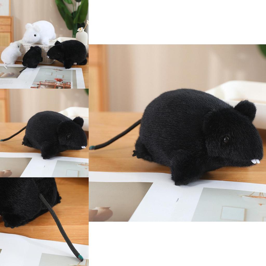 Adorable Plush Mouse Stuffed Animal Toy Soft Pp Cotton Cuddly Pillow For Kids