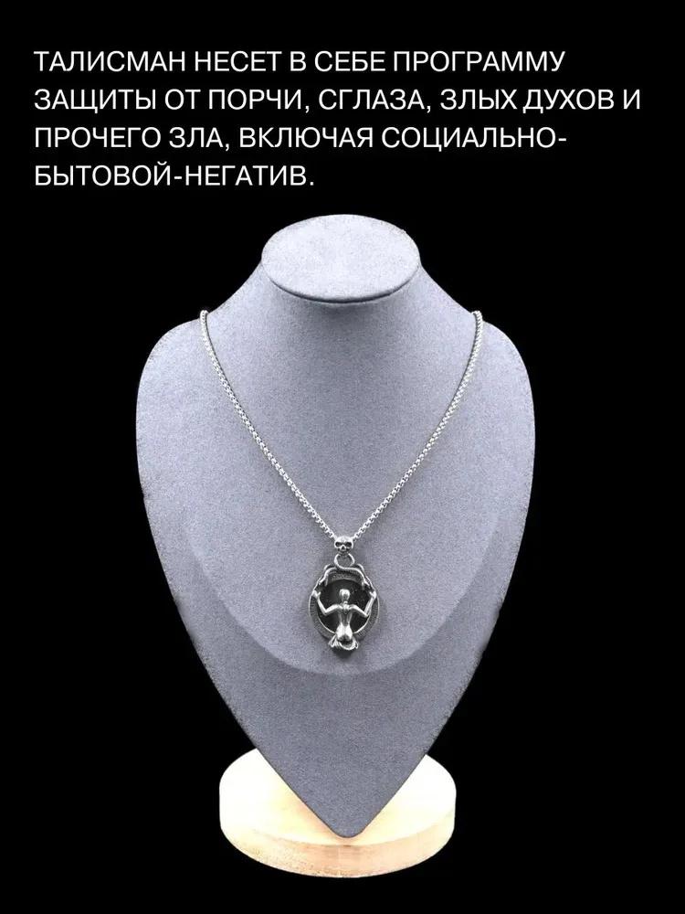 Stainless Steel Jewelry Personality Die- Mirror Pendant Necklace Pendant