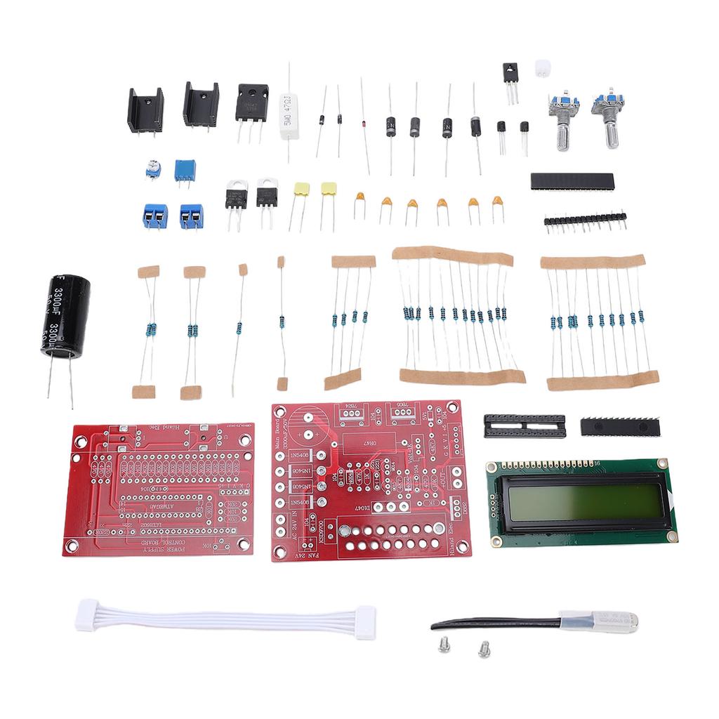 0.01 To 2A Adjustable DC Regulated Power Supply DIY Kit LCD Display DIY Power Supply Module Kit with Short Circuit