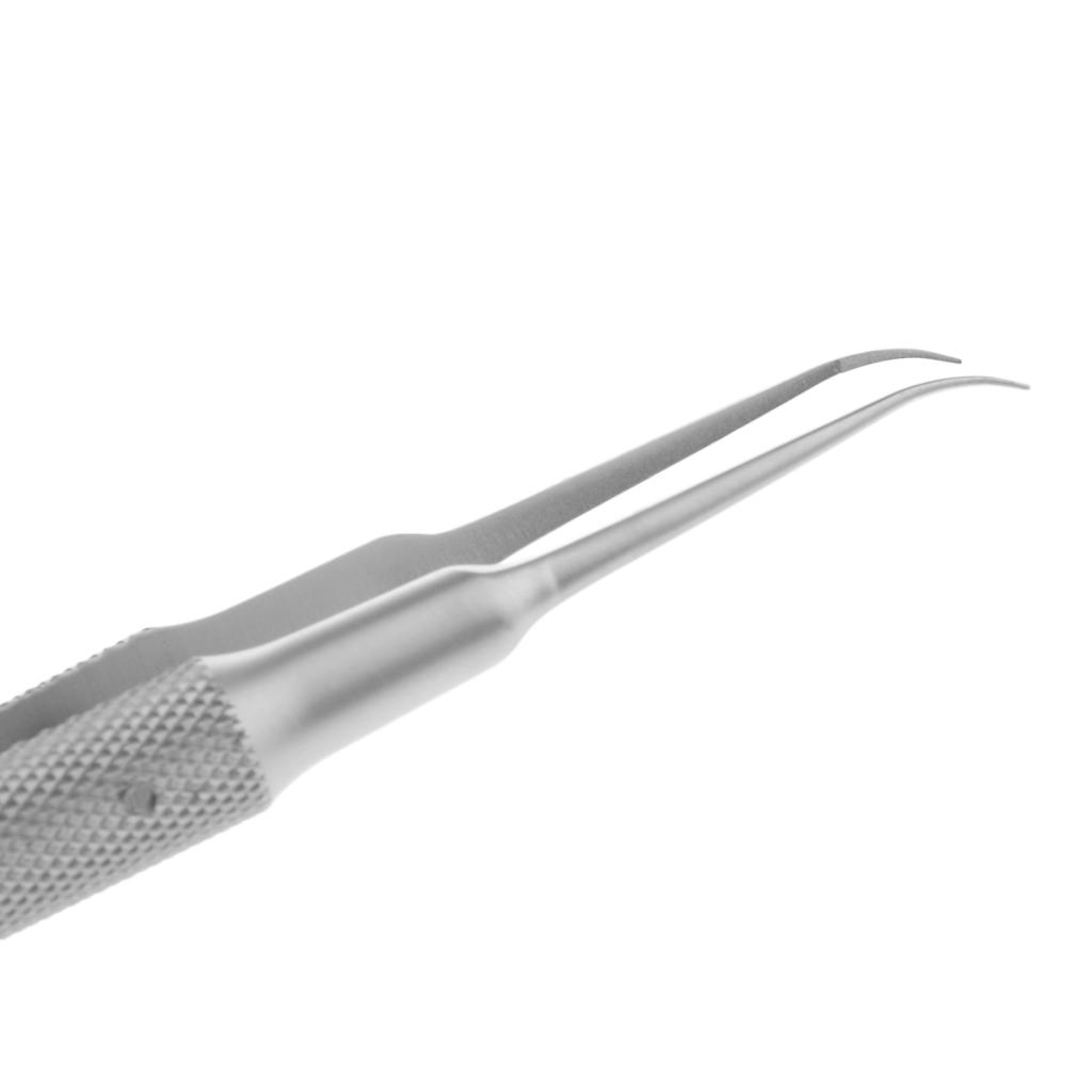11cm Fine Tip Tweezers for Splinter Removal, Cellphone Repair, Ophthalmic Eye Instrument Stainless