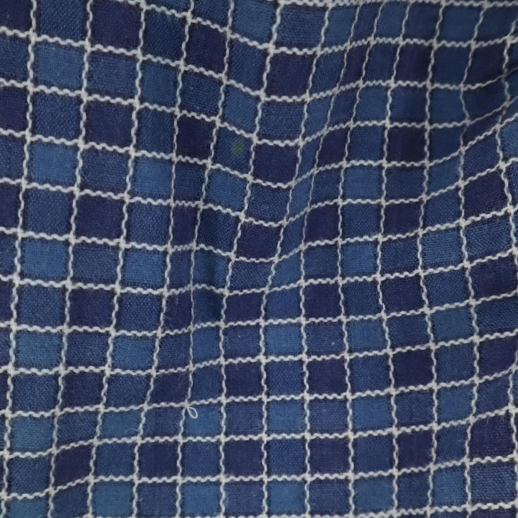 Gramicci Check Pattern Easy pants S Blue Outdoors Men's Used