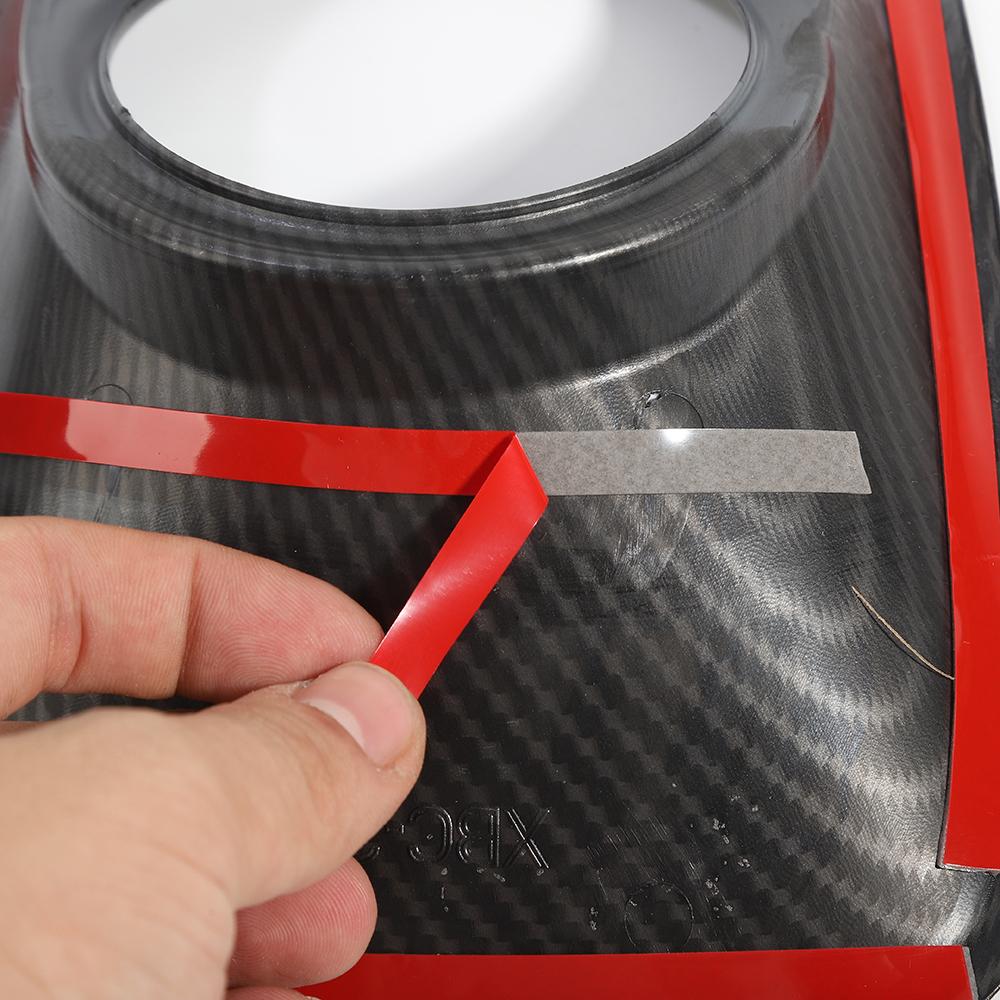 Hodelys Grille Trim Front Blinklys Front Tåkelampe Dekor Deksel Klistremerker For Suzuki Jimny 2019 Up ABS Carbon Fiber Biltilbehør